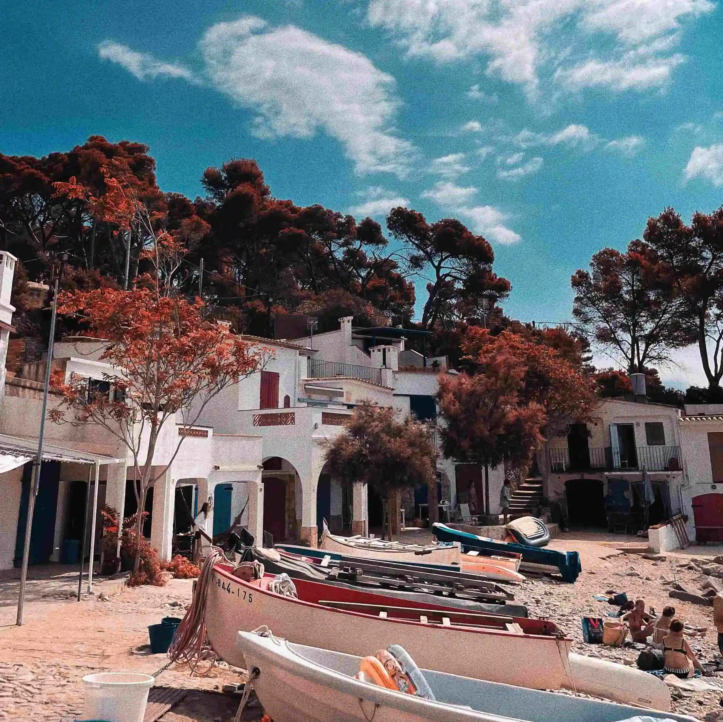 Camí de ronda de La Fosca en Palamós, la costa brava